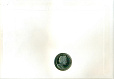 Мэн, 2002, 1 Крона,  Елизавета II, конверт Мэн, КПД. Большой формат.-миниатюра